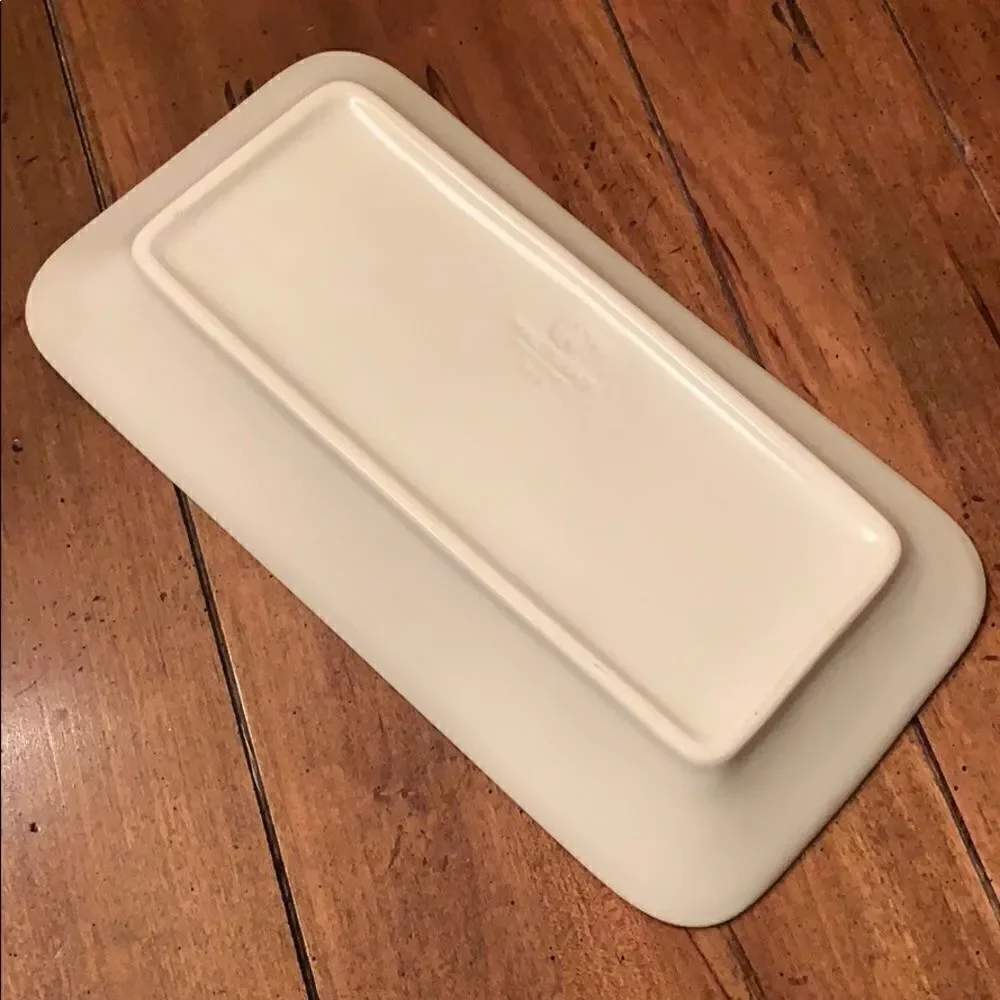 Pfaltzgraff Remembrance Basketweave Platter
